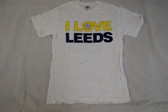 I LOVE LEEDS LOGO T SHIRT NEW OFFICIAL ICON LOUD CLOTHING
