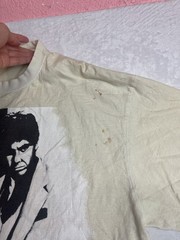 Scarface Al Pacino Tony Montana Men’s White T-Shirt Size 2XL Movie Graphic Y2K