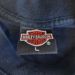 Vtg 90s Harley Davidson 3D Emblem Eagle T Shirt Mens L 1992 Black Hills Rally
