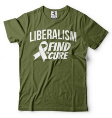 Liberalism Find the Cure Trump re-election 2024 T-shirt Donald Trump President
