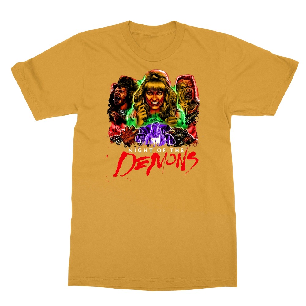 Night of the Demons Retro VTG Horror Movie Men’s T-Shirt