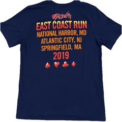 Aerosmith Deuces Are Wild Tour T Shirt 2019 East Coast Run Concert Adult Large L
