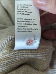 Jachs Thermal Waffleknit LS Shirt Mens XL Oatmeal Gray Base Layer 95% Cotto NWOT