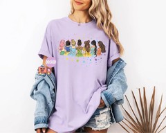 Storybook Princess Friends T-Shirt Magic Vacation Group Tee Matching Outfits