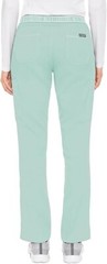 NWT Med Couture Women’s Yoga Pull-On Pant, 7 Pockets, Large Petite, Sea Mist