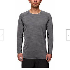 HANG TEN MEN’S LONG SLEEVE SUN T-SHIRT (SMOKED PEARL GRAY X-LARGE) NWT