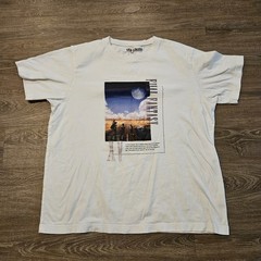 Uniqlo UT Final Fantasy XV 35th Anniversary Graphic T Shirt White Men’s XL