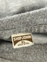 Ship John Shirt Mens Extra Large Grey Short Sleeve Pocket Tee Made in USA