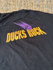 Vintage Mighty Ducks Animated Series Show Tee Shirt Size Large