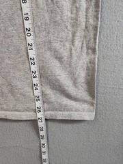 Majestic Men Shirt M Gray Print Crew Neck Short Sleeve Logo Pullover Casual Tee