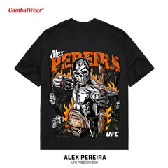 COMBATWEAR Alex Pereira Poatan UFC Freedom 250 MMA Graphic T-Shirt Fan Gift