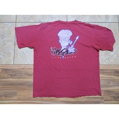 Mossimo T-Shirt, Loose Screw, Maroon Red Sz XL 1990s