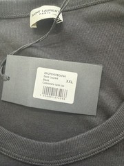 Saint Laurent Paris Cassandre Men’s Tank Top Black XXL Round Neck Logo