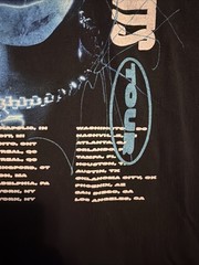 Shaka Wear Chase Atlantic Cold Nights Tour Long Sleeve T-Shirt Black Size XL