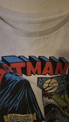 Batman Vtg Comic Book T Shirt Small S Sleeve on White Single stitch No Label 27