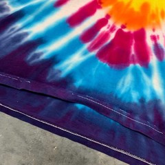 Vintage Velva Sheen Mickey Mouse Woodstock Tie Dye T-Shirt Men’s Large USA