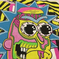 Rick And Morty Adult Swim T Shirt Unisex Adults Size L 100% Cotton GUC