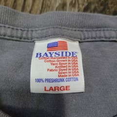 Bayside U.S. Air Force Graphic Tee Shirt Mens Large Faded USA Made