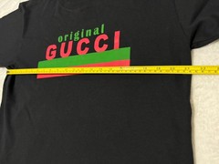 Gucci Runway “Original Gucci” Black T-shirt Size XS (fits like a Small)
