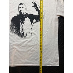 John Carpenter Halloween Michael Myers Long Sleeve Graphic Tee White Mens L