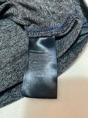 Tommy Hilfiger Denim Mens T-Shirt Small Heather Grey Crew Neck Logo Tee Cotton