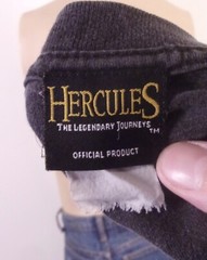 vintage 90s rare Hercules The Legendary Journeys T-Shirt TV Show Kevin Sorbo XL