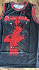 Marvel Deadpool Black Men’s Size Large Active Sleeveless Tank Top