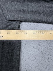 Goodlife Shirt Mens 2XL Gray Long Sleeve Curved Hem Tri-Blend Tee Made USA