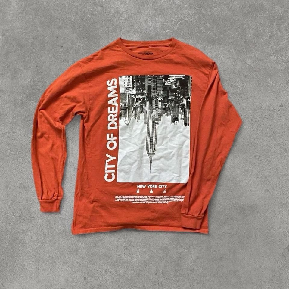 Fashion Nova City of Dreams Long Sleeve Tshirt Size Medium
