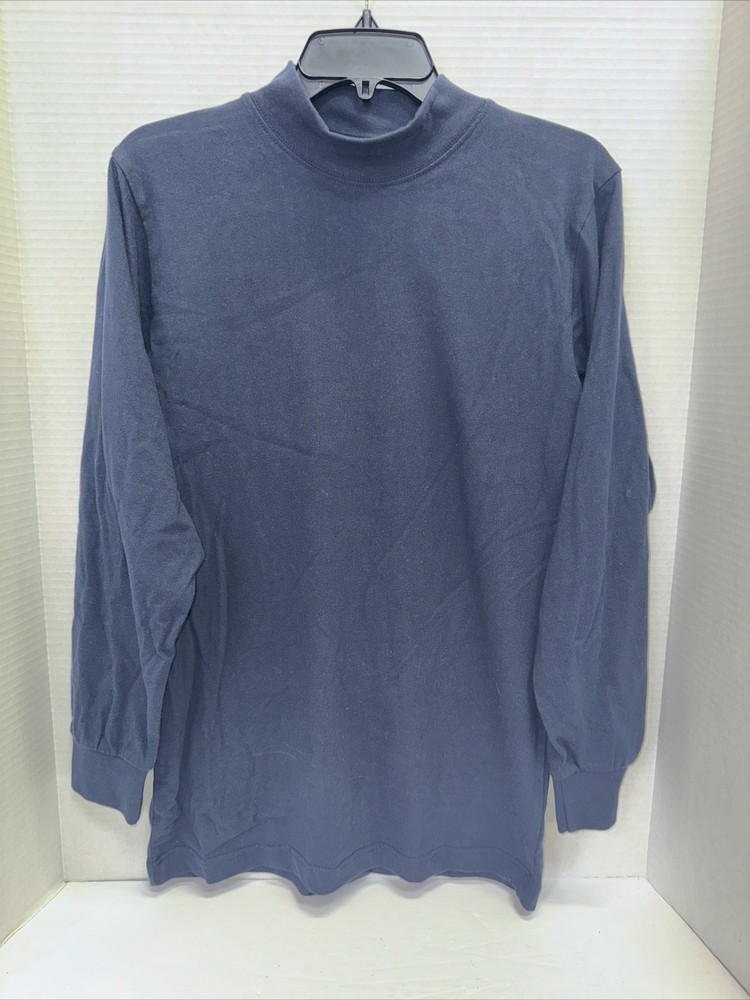 Rothco Shirt Men’s Size Small Navy Blue Long Sleeve Turtle Neck Shirt