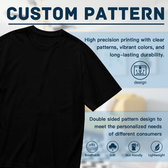 Personalised Bulk T-shirt Custom Your Image Printed Party Tee Fans customization