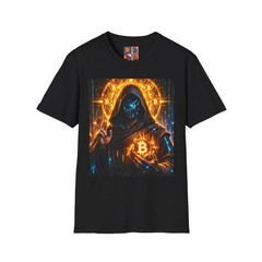 Satoshi Nakamoto Bitcoin T-Shirt | Cyberpunk