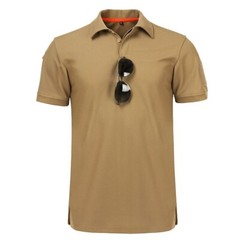 Men’s Tactical Polo Quick Dry T-Shirt Combat Short Sleeve Team Work Casual Shirt