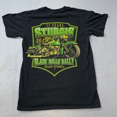 Suna Sturgis 2017 Black Hills Rally South Dakota Graphic T-Shirt Mens Med Black