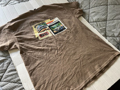 AUDI QUATTRO MZM SIZE XL BRN SHORT SLEEVE T-SHIRT. SEE DESCRIPTION