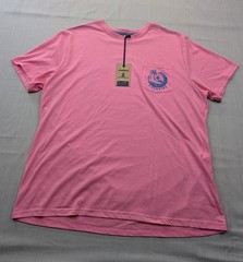 New Mens Chubbies Surfer POCKET TShirt Size XL Hot Pink