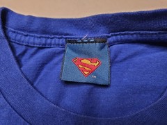 Superman DC Comics T-Shirt Vintage 2006 Distressed Blue Graphic Tee 2XL