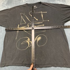 Vintage Nike 6.0 T Shirt Mens 2XL Black Graffiti Print Crew Neck Summer Wear