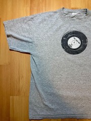 Seventy Seven Shirt Mens Large Gray Free Your Soul 77 Records Graphic Tee Music