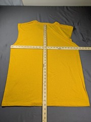 Vintage Hulkamania Shirt Mens XL Yellow Red Sleeveless Augusta WWE Hulk Hogan