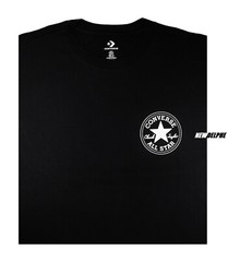 NWT Converse Men SS Crew T-Shirt Tee “CHUCK TAYLOR BIG ALL STAR PATCH EDITION”