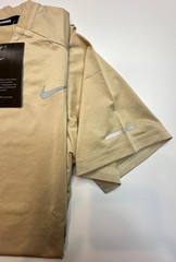 Nike T-Shirts Dri-Fit Athletic fro Men Crew Neck Color Cream Work out Tee