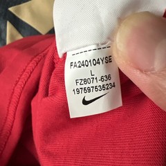 NIKE TEE KOBE BRYANT LOGO [FZ8071-636] LOOSE FIT T SHIRT RED MAMBA SZ L