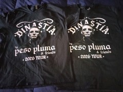 *BOGO* NEW Dinastia by Peso Pluma & Friends 2026 Concert Tour T-shirts ~ 2 LARGE