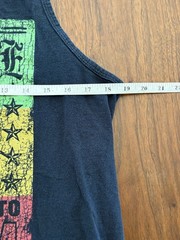 Sublime Black Tank Top Tee Shirt Sz M Medium 40 oz Freedom Band Music 90s