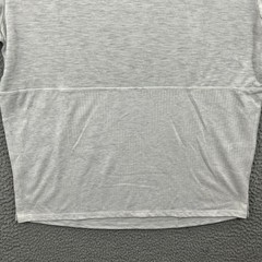 Nike Running Shirt Mens Medium Gray Dri FIT Run Division Core Training Top New
