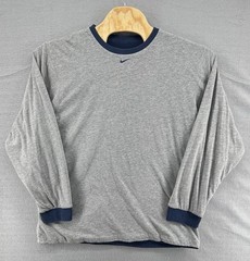 Vintage Nike Basketball Double Face Reversible Long Sleeve Shirt Men’s XL Y2K
