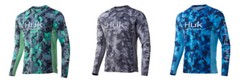 HUK Icon X KC Refraction Camo LS Shirt H1200285- CHOOSE YOUR COLOR AND SIZE!