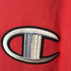Champion Classic Jersey Script T-Shirt Scarlet Size XLarge