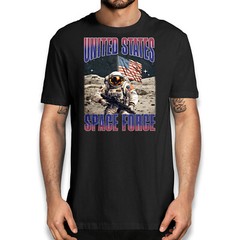 United States Space Force T-Shirt – Space Military Astronaut Graphic Tee